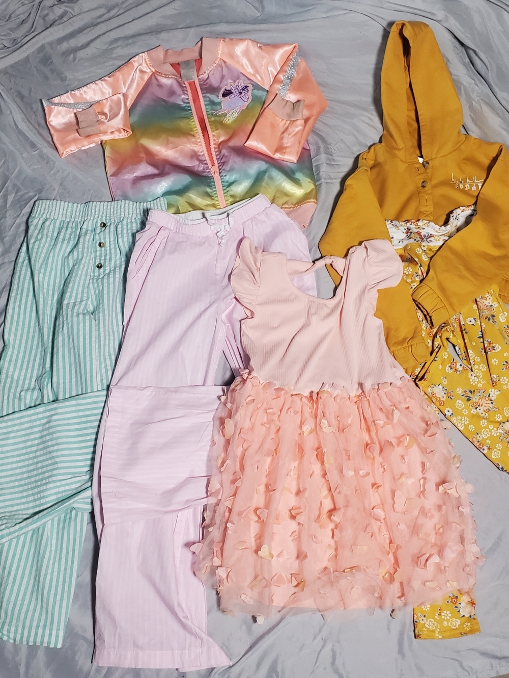 Girls Bundle Of Spring/ Summer Clothes